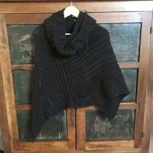 Chunky Knit Poncho